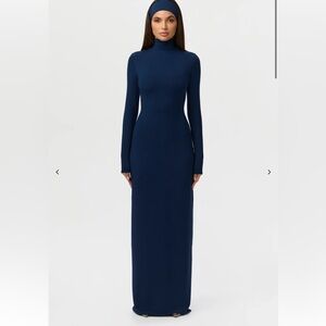 Naked wardrobe Butter Turtleneck dress